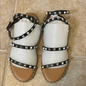 Brand New Gladiator studded sandals Sz 8